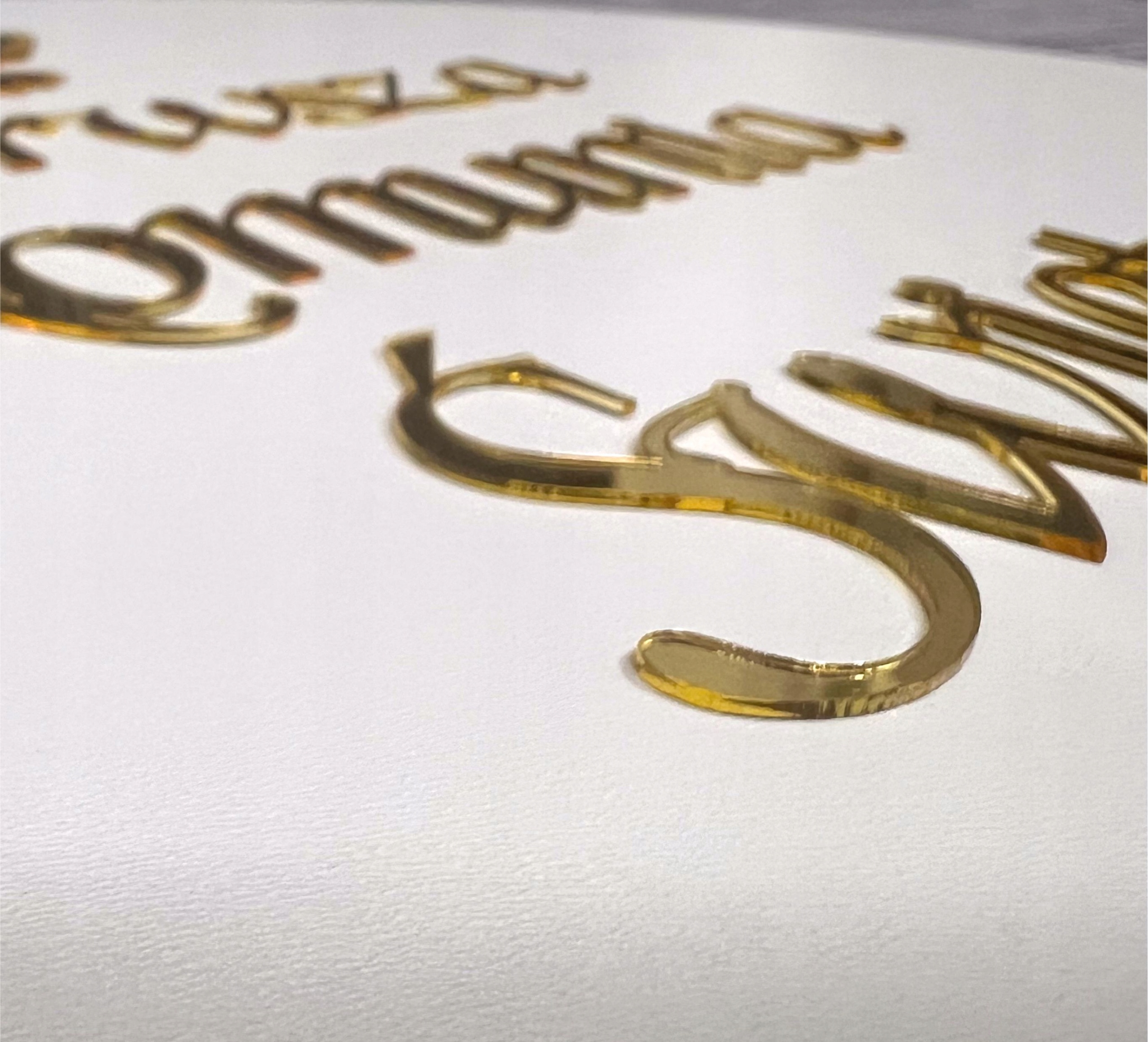 Tablica powitalna Pierwsza Komunia Święta 50cm ZŁOTE NAPIS + IMIĘ I DATA Nazwa tablica powitalna pierwsza komunia