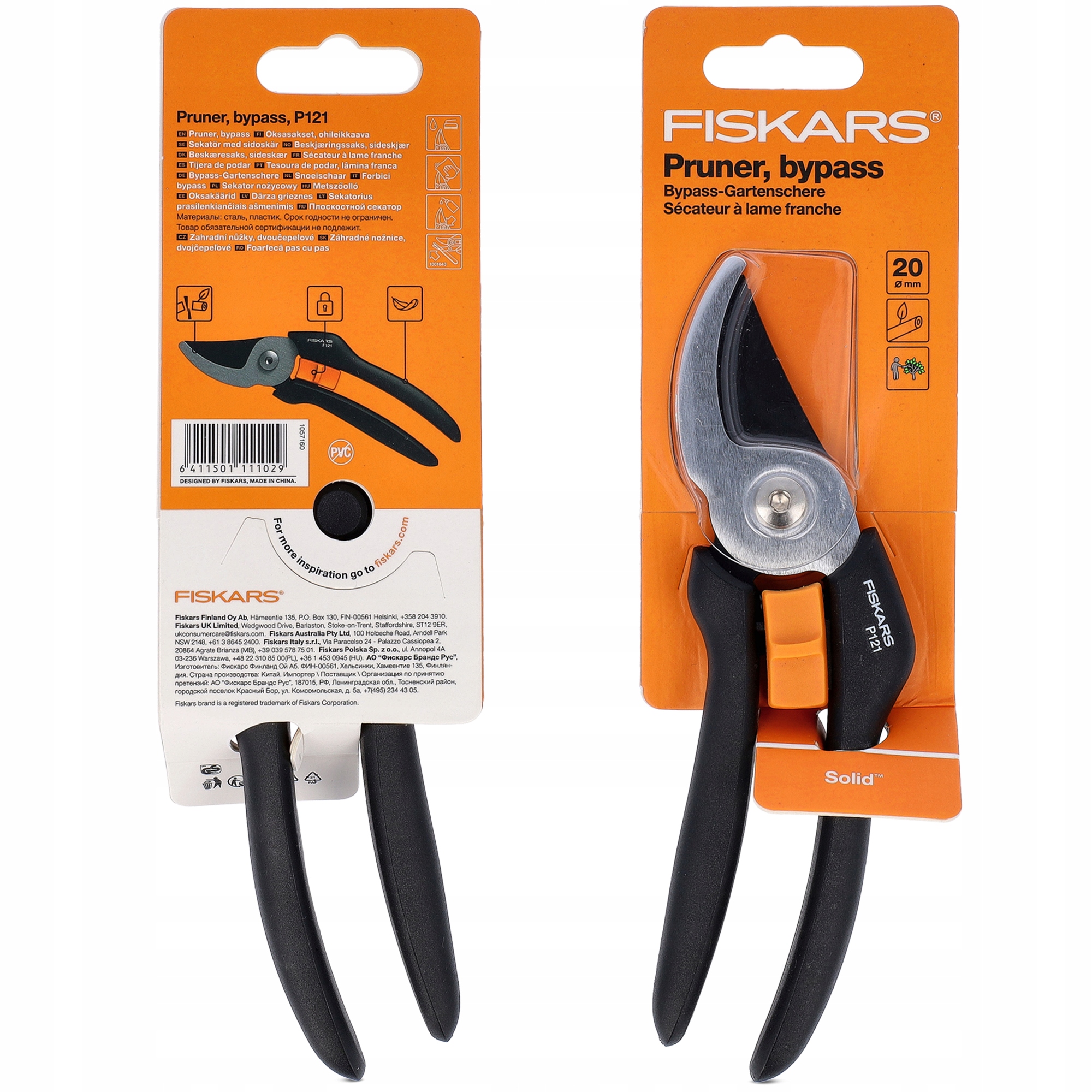 

Fiskars Sekator nożycowy Solid P121