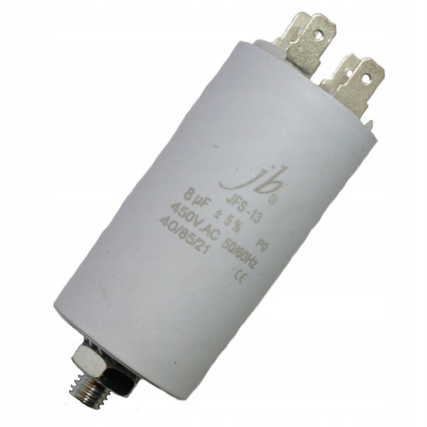 

8uF 450V kondensator rozruchowy JFS-13