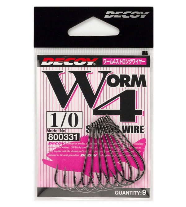 Decoy Worm 4 Strong Wire #1 9szt