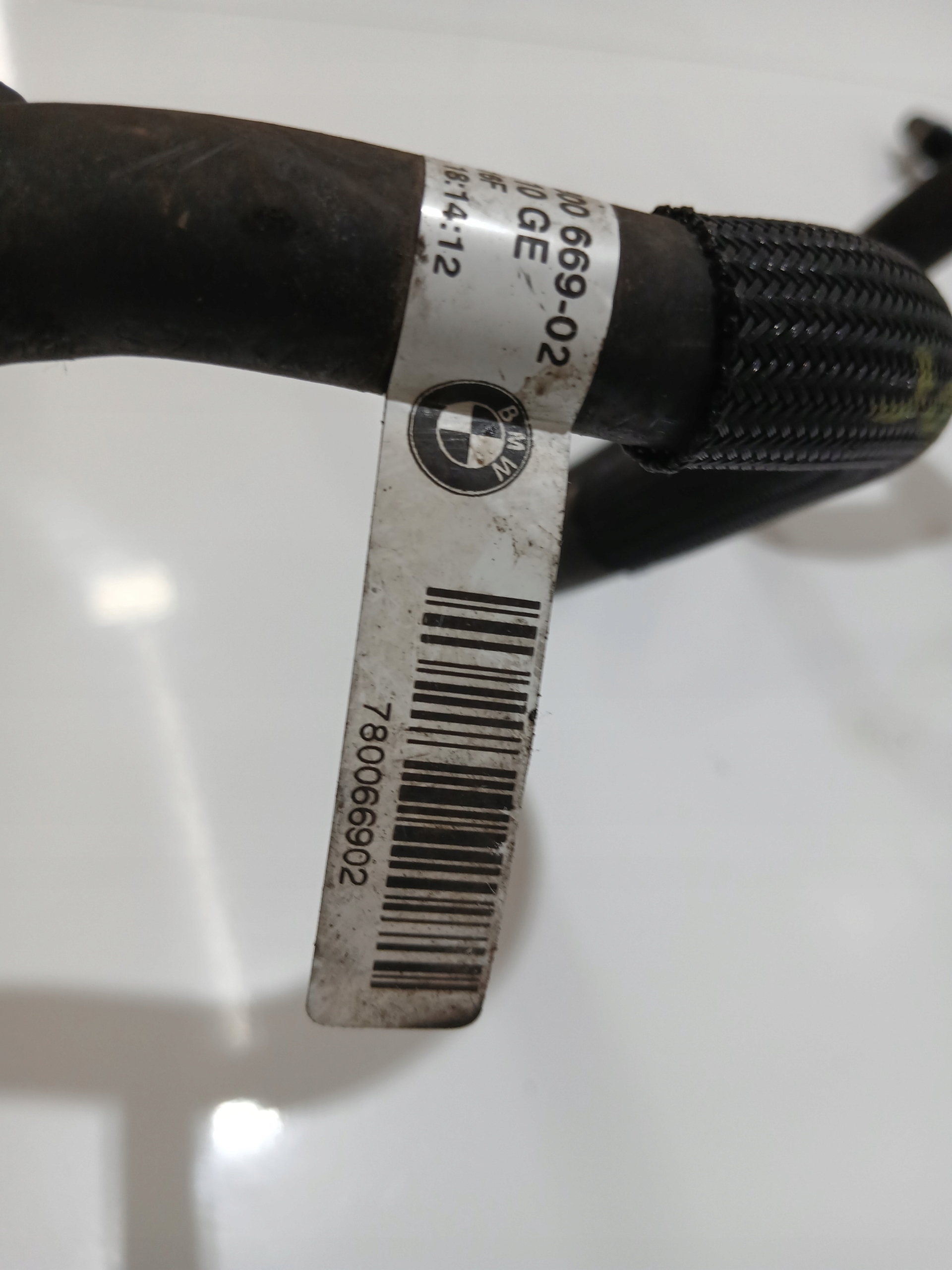 prijenos crijevo goriva BMW X1 E84 N47D20C 7800669 (20186202)