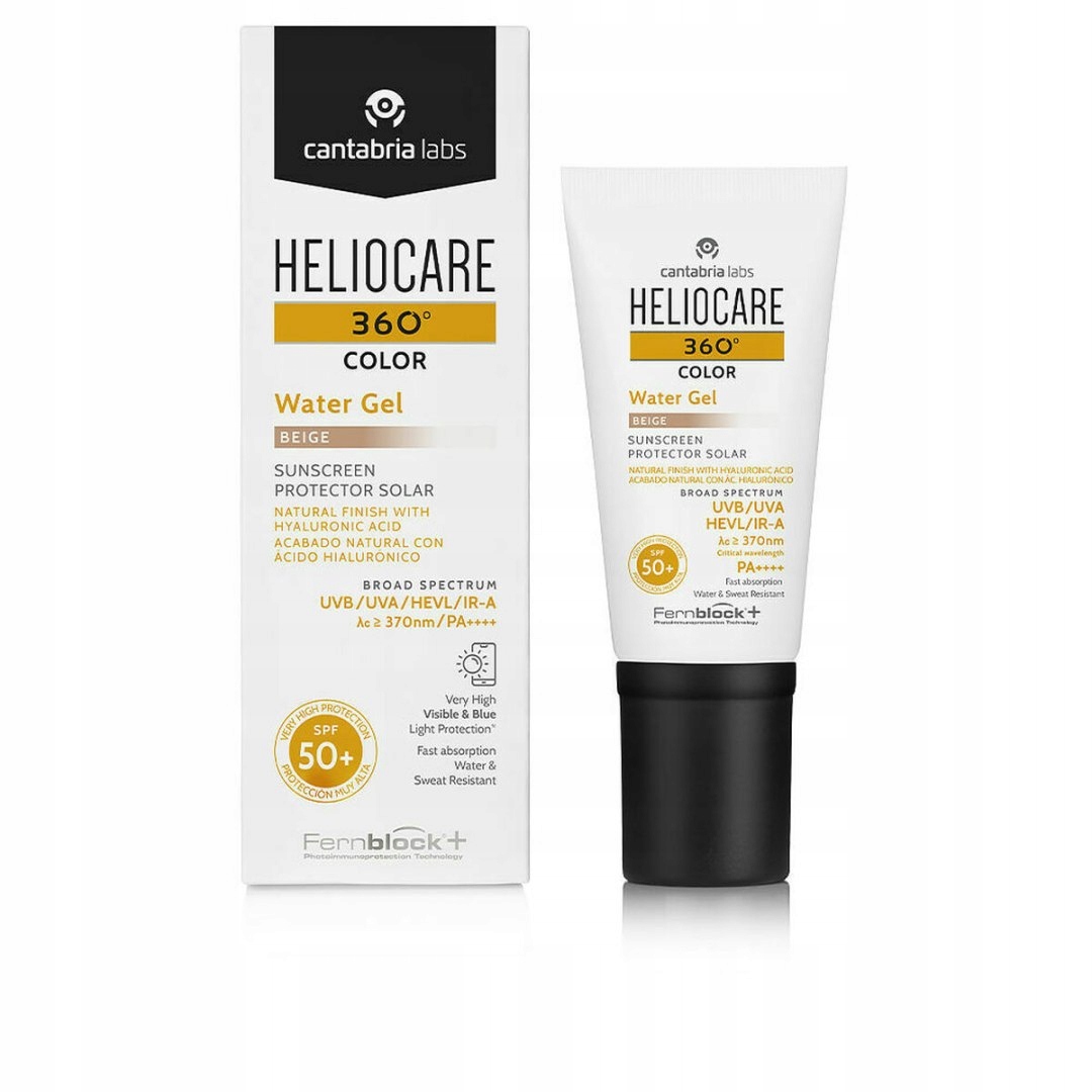 Sluneční ochrana s barvou Heliocare Color Gel Béžová Spf 50 50 ml