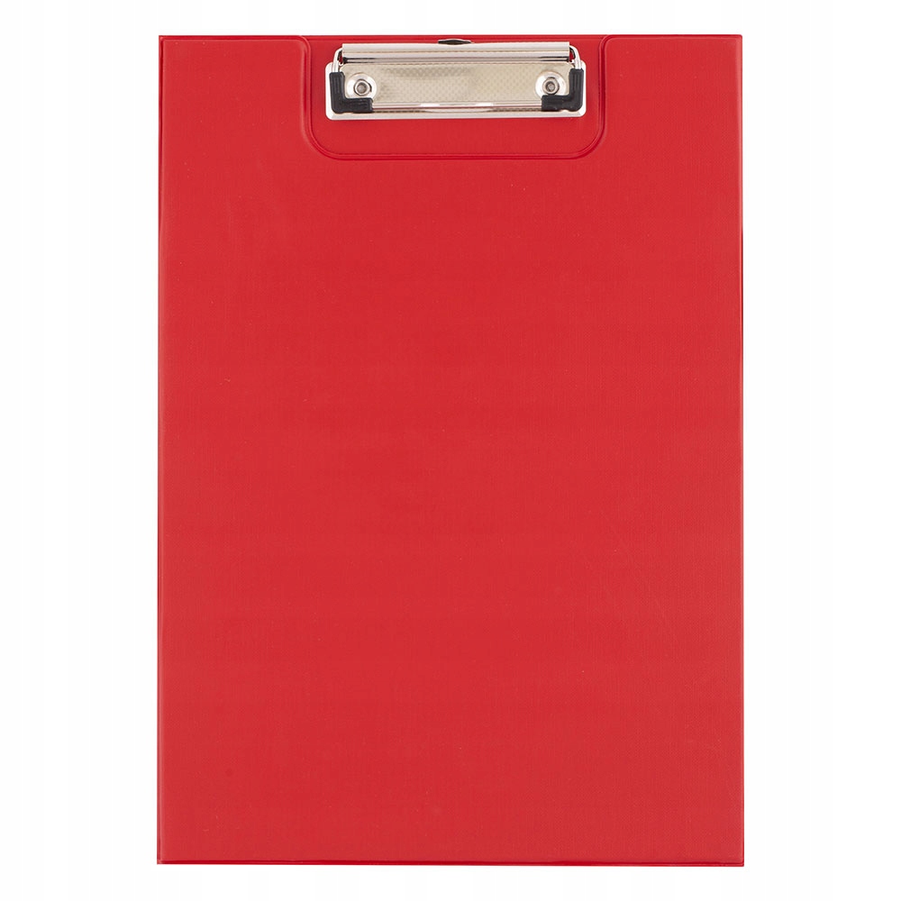 CLIPBOARD Teczka Z KLIPEM A5 zamykana czerwona Format A5