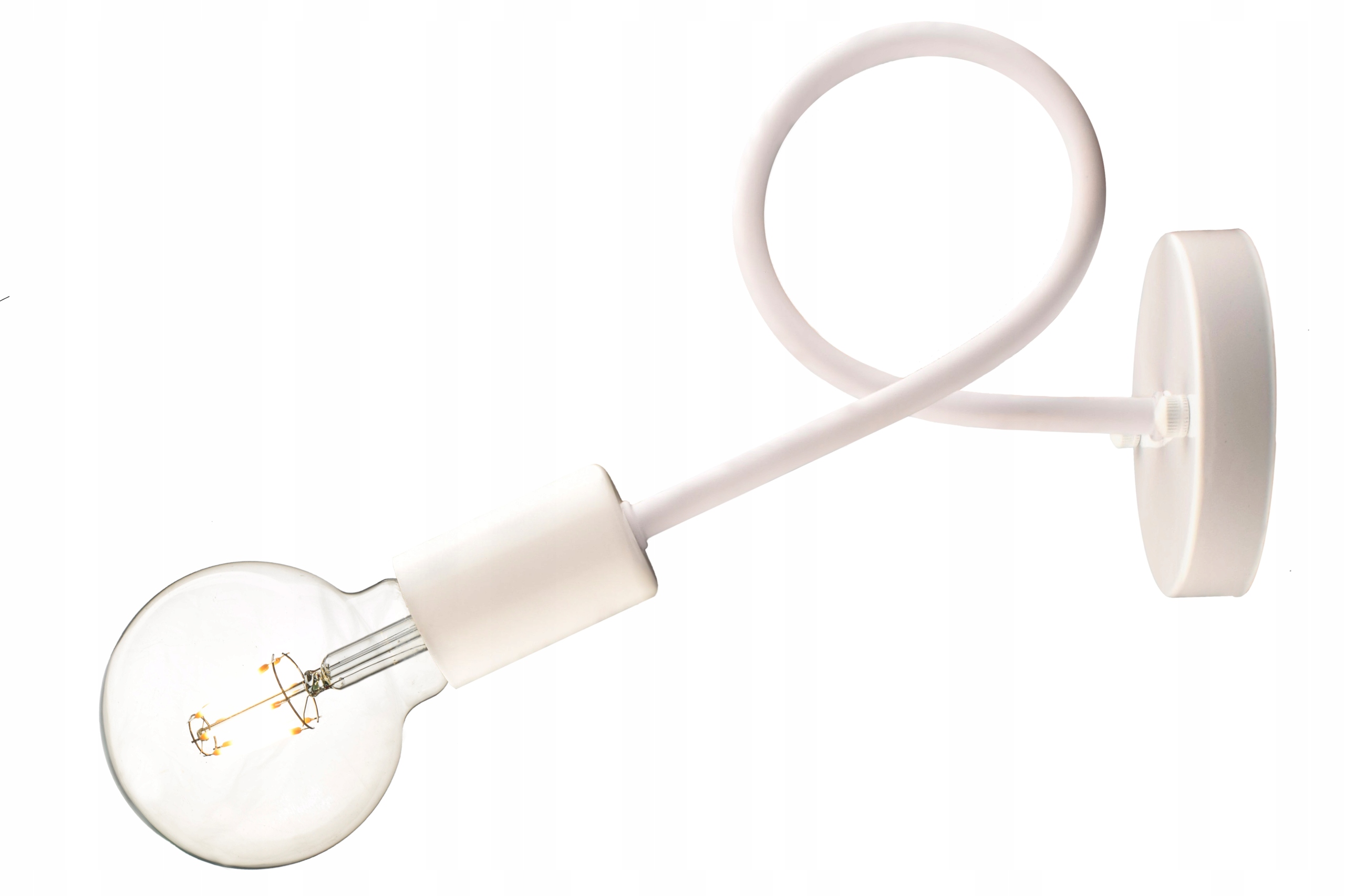 

Lampa nowoczesna Kinkiet Loft E27 WST053 biały