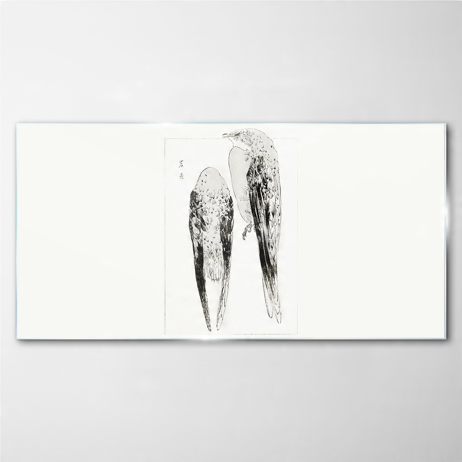 

Obraz szklany na ścianę Zwierzę ptak 100x50 cm
