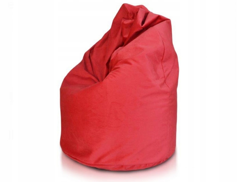 POMARAŃCZOWY WOREK SAKO 10X70 NOWOCZESNA PUFA Wysokość mebla 110 cm