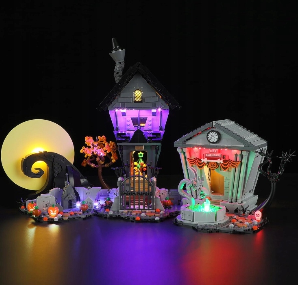 Oświetlenie Led do zestawu Lego-21351 Disney