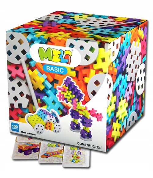 

Klocki Konstrukcyjne Constructor Meli 100el Boys