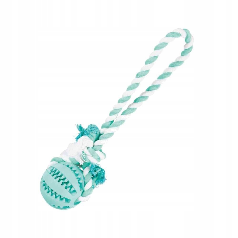 

Trixie Dentafun Piłka Kauczuk ze Sznurkiem 7/ 24cm