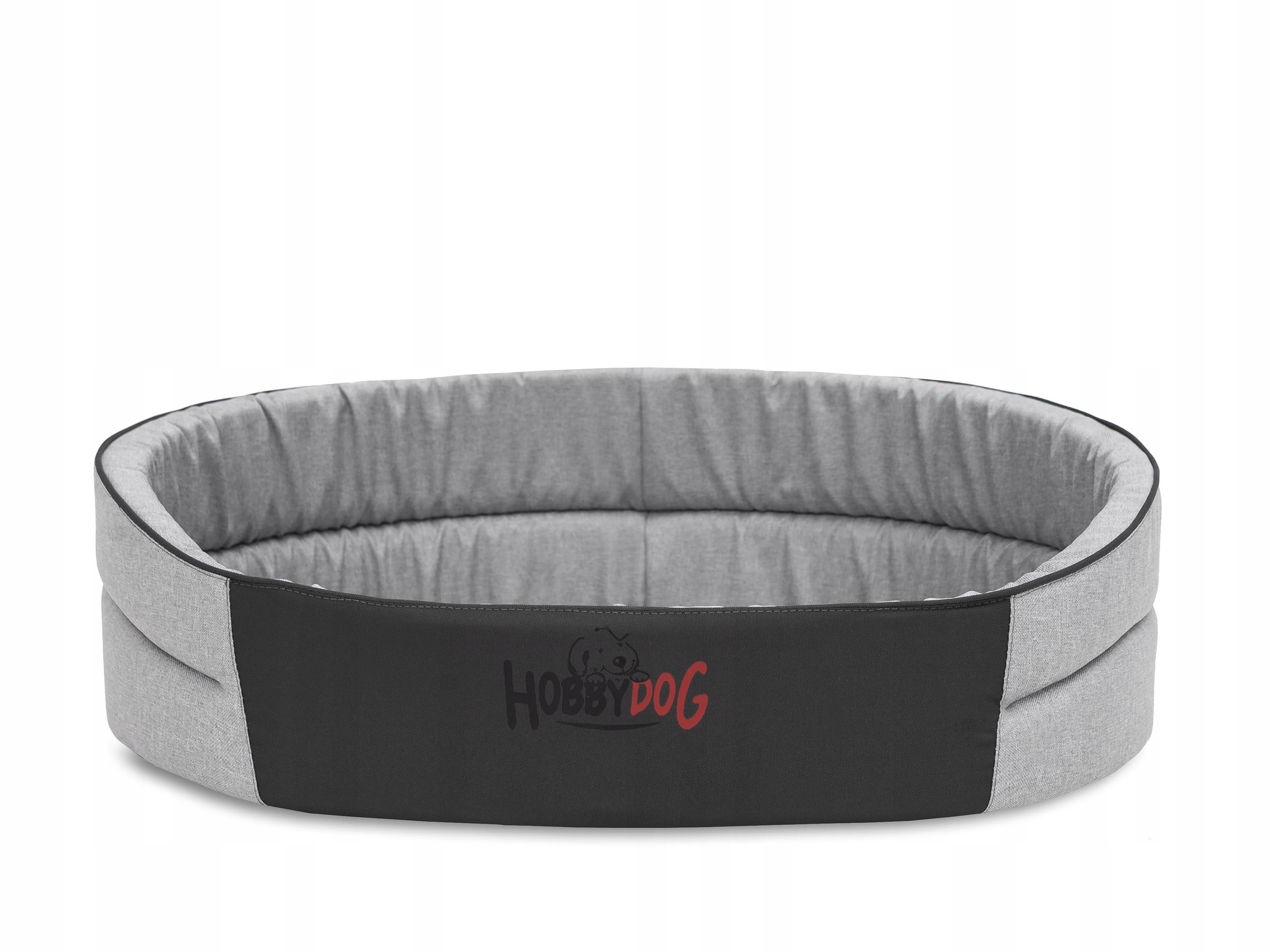 Levně Pelíšek pro psa oválný, pěnový pelíšek, podložka, matrace pro psa 65x50 cm