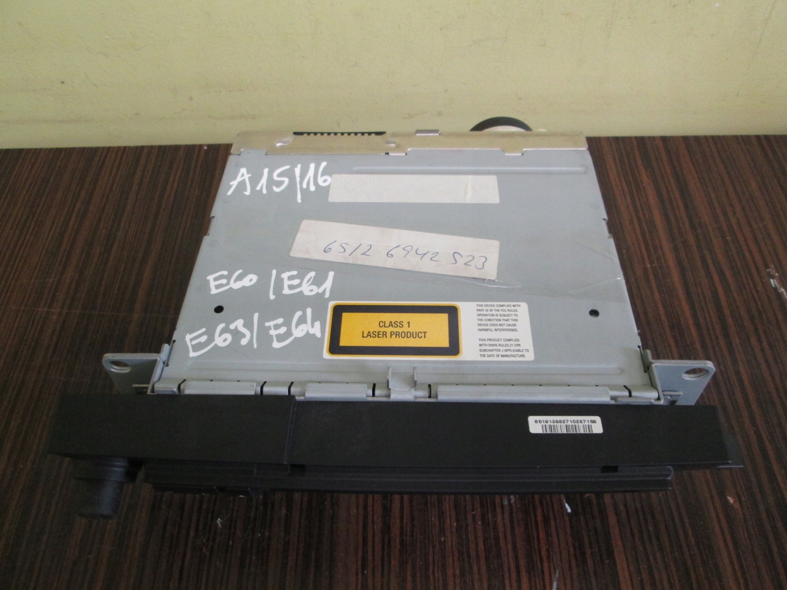 BMW 5 E60 E61 M ASK RADIO CD HEADUNIT PROFESSIONAL