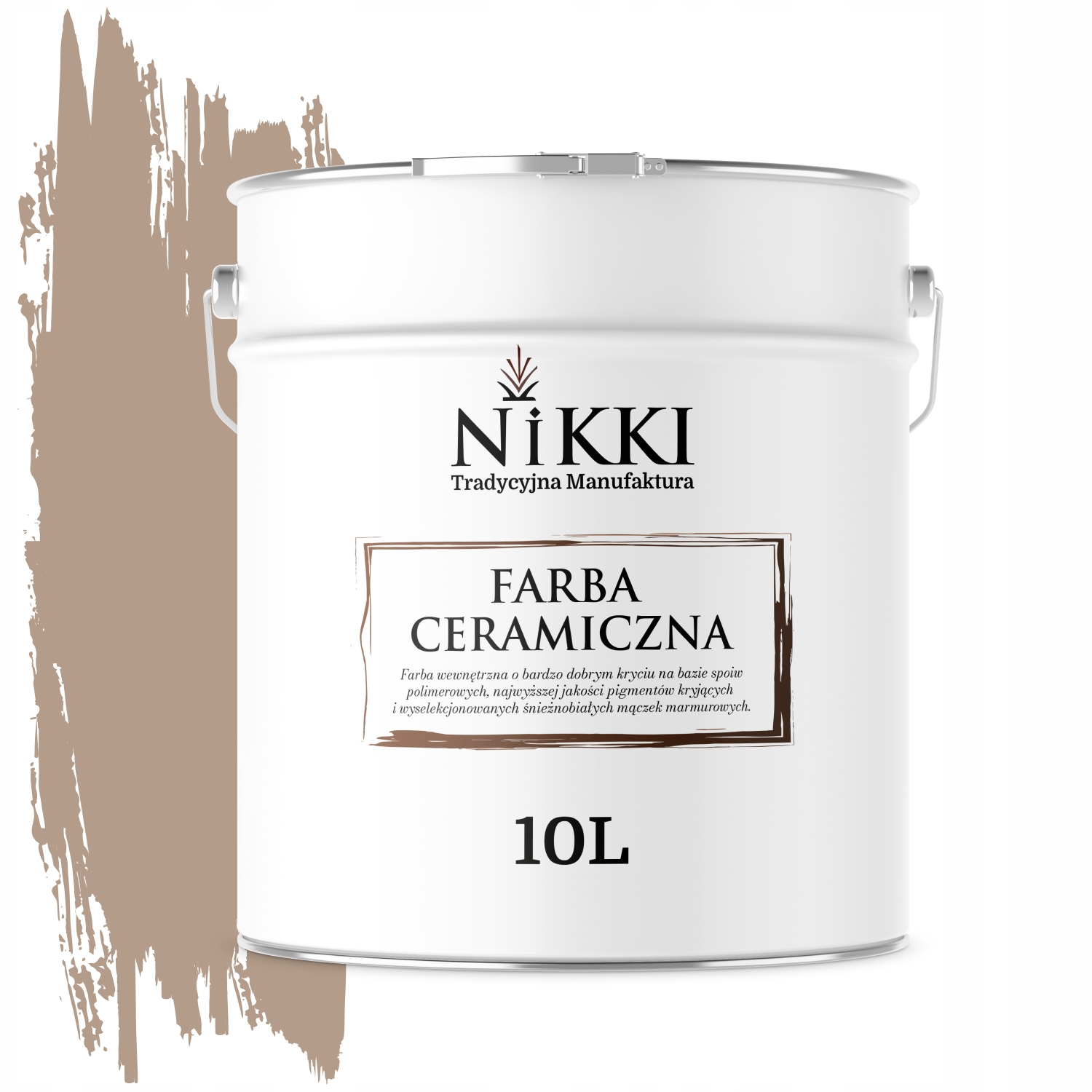 Keramická Farba Na Steny Orechová Farba H4934 Hlboká Matná Na Steny 10 L