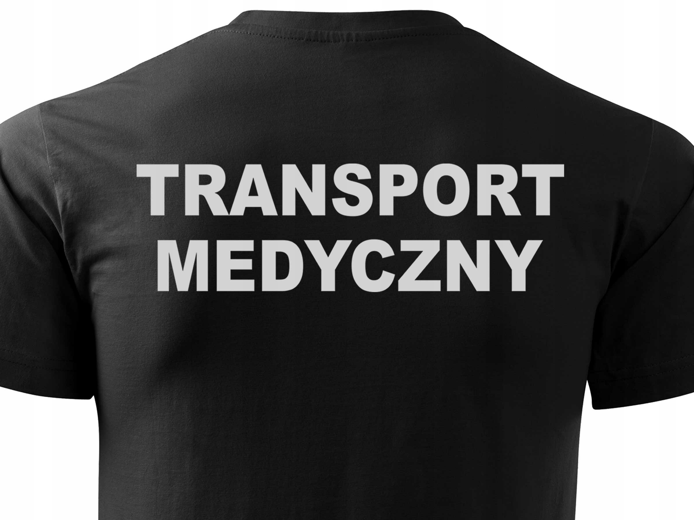 

Odblaskowy T-shirt Transport Medyczny Czarny XXL