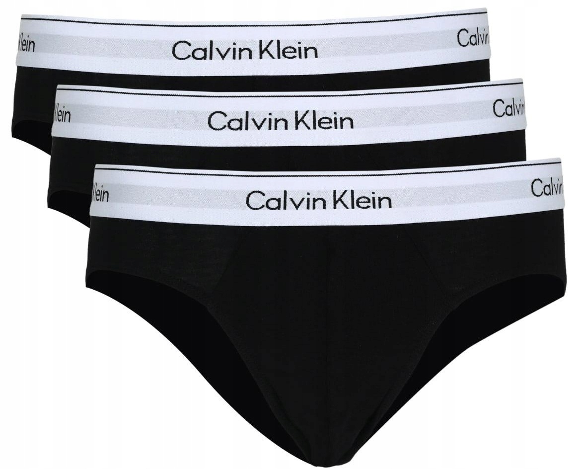 Calvin Klein Icon Cotton Stretch Slipy Boxerky 3 Páry) černé/černé vel. XXL