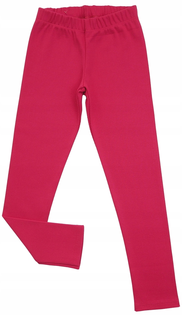 

Legginsy Getry dla Dziewczynki prążek 128 amarant