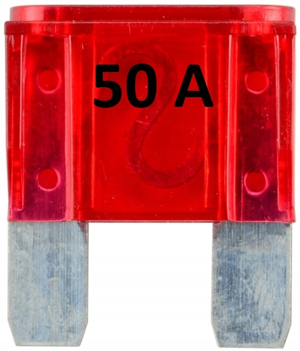 

Bezpiecznik samochodowy płytka Maxi 50A 1szt