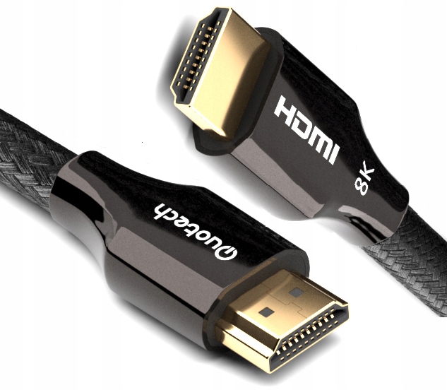 Kabel HDMI 2.1 Ultra High Speed 8K PREMIUM 1,5m Złącza HDMI - HDMI