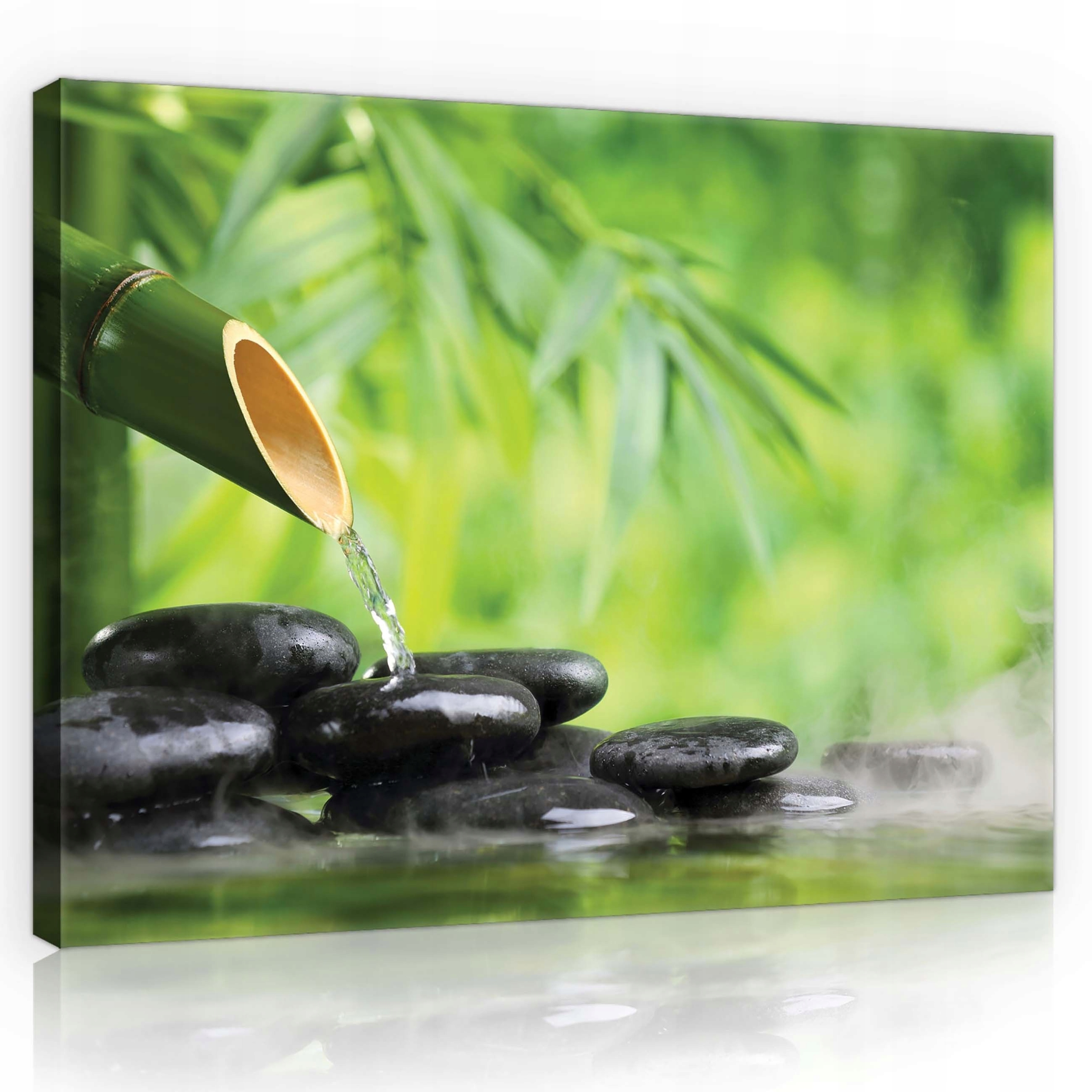 Obraz 100x75 Spa relaxace zen kameny bambus voda klid harmonie příroda