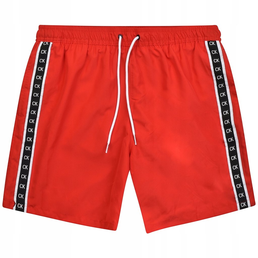 Koupací šortky Calvin Klein ZM0ZM01959 Červené
