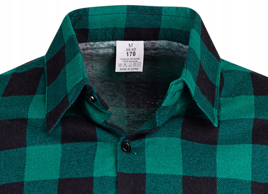 KOSZULA FLANELOWA CASUAL W KRATE MĘSKA 100% BAWEŁNA r. XXL Waga produktu z opakowaniem jednostkowym 1 kg
