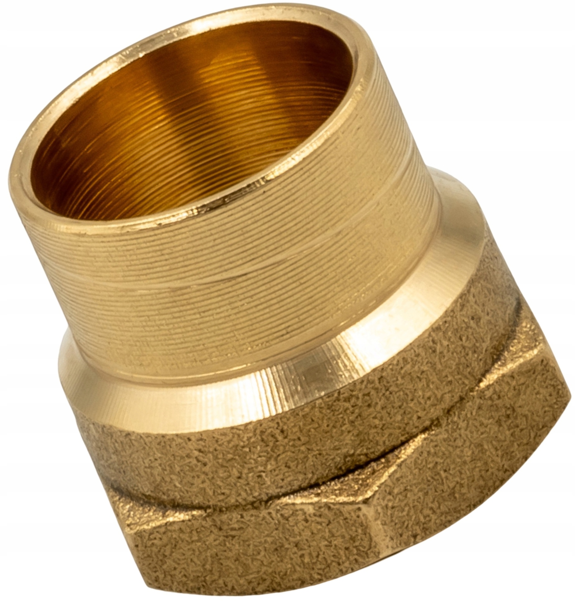 MUFA MOSIĘŻNA ZŁĄCZKA DO LUTOWANIA CU 15x1/2" GW MOSIĄDZ
