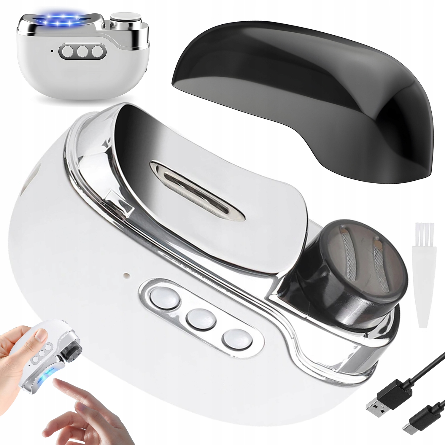 Elektrické Kleštičky Na Nehty S Tichým Motorem A Led Světlem