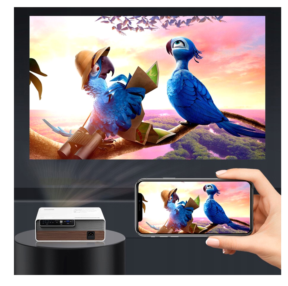 Projektor Rzutnik Full HD 4K 9200lm WiFi Android 9 Kod producenta Rzutnik LED Elektron Q9 Android WiFi 30