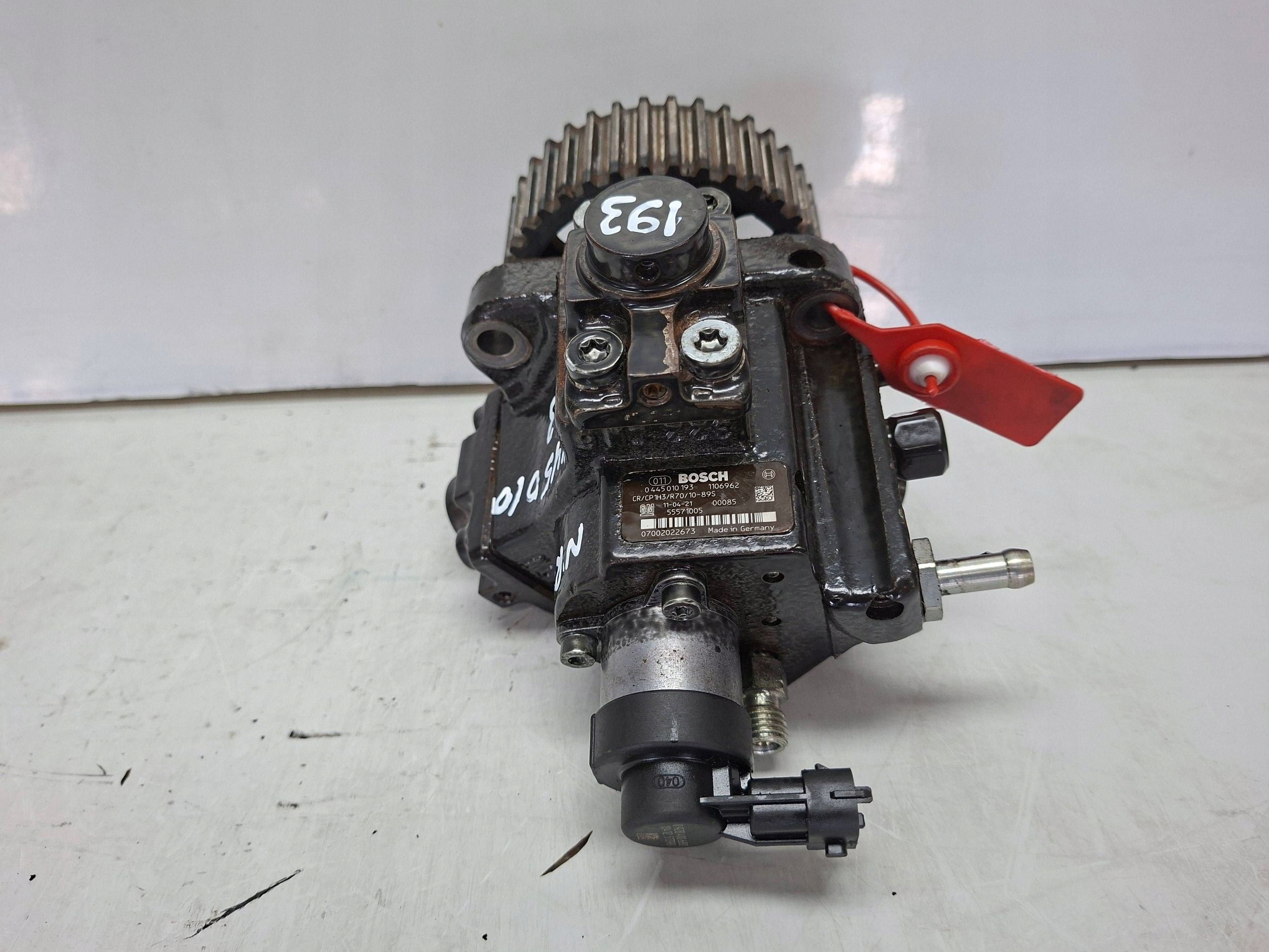 injection pump 0445010193 OPEL INSIGNIA A 2.0 CDTI 2008