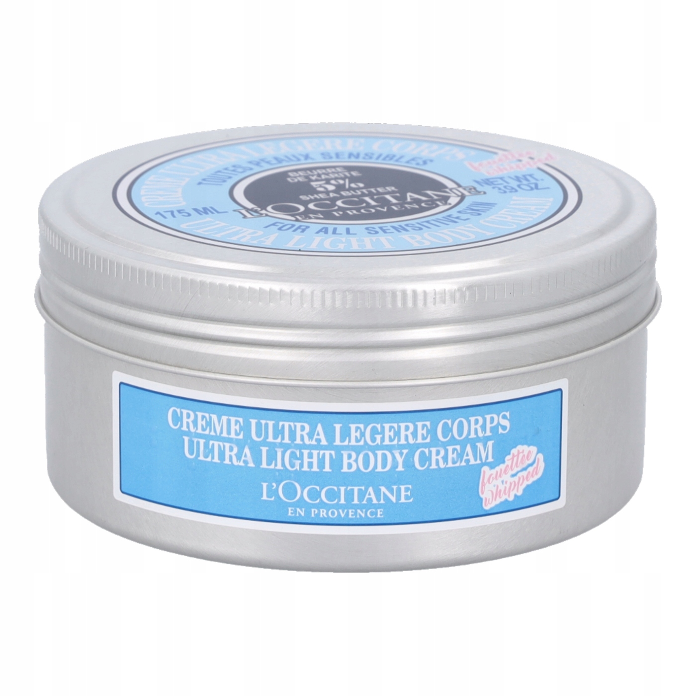 L'occitane Ultra Light Body Cream krem o piankowej konsystencji 175 ml