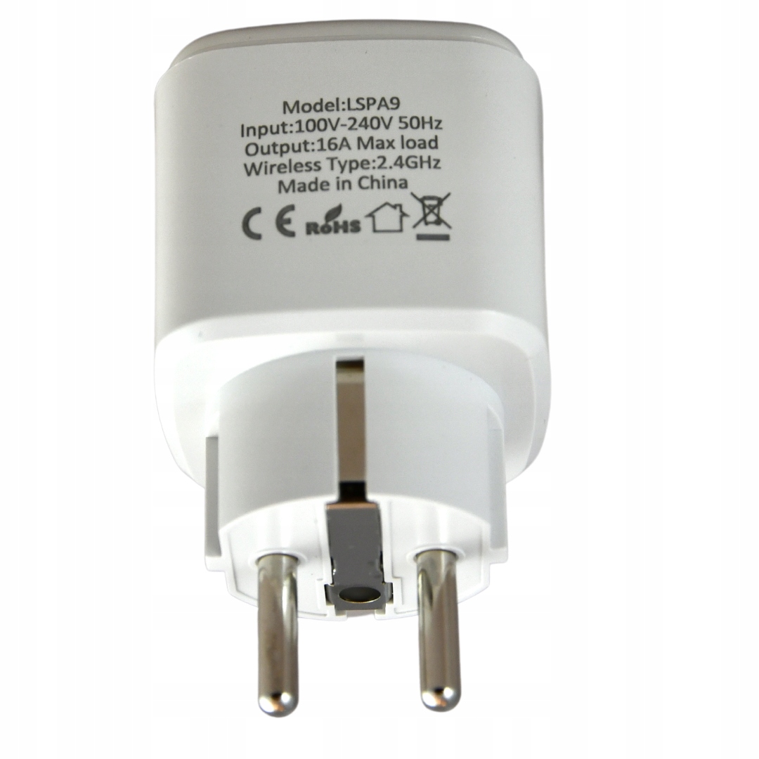 Inteligentne Gniazdko WiFi Watomierz Wtyczka Tuya Marka inny