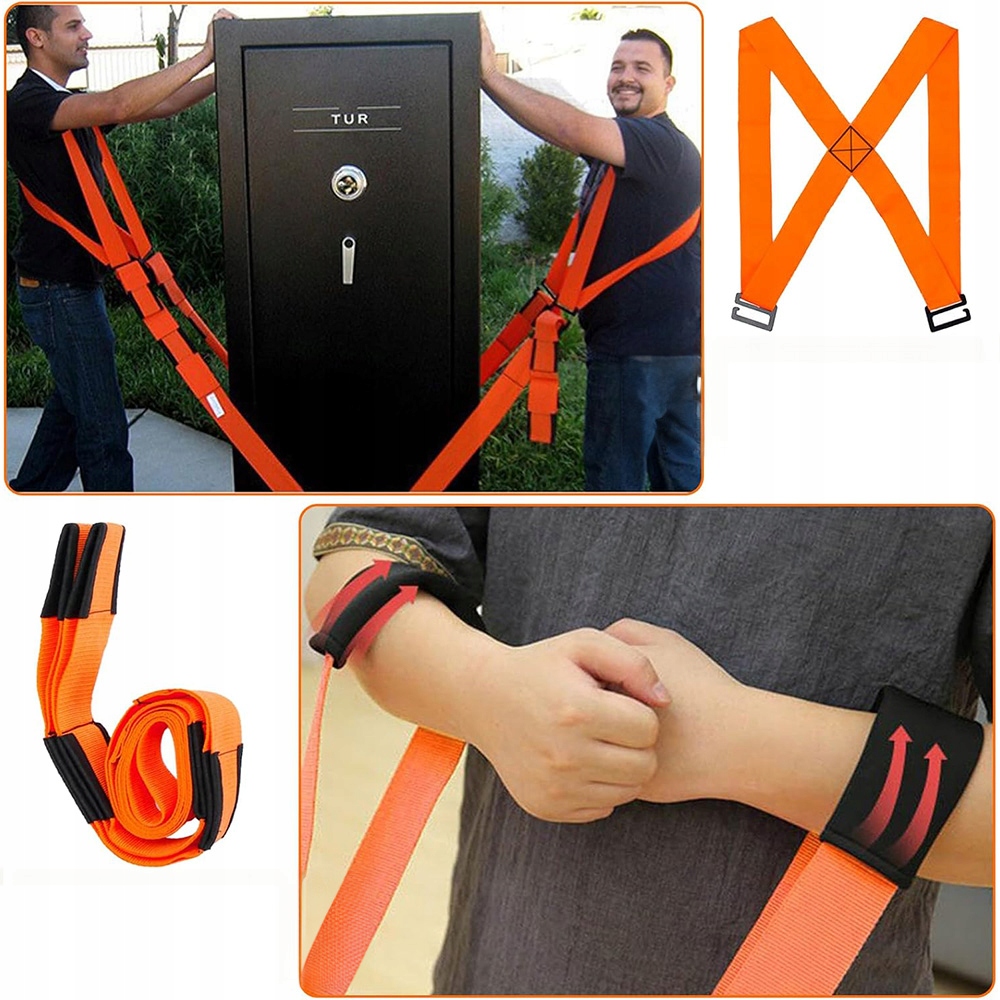 PASY DO NOSZENIA MEBLI GABARYTÓW Z SZELKAMI REGULOWANE NOŚNOŚĆ 100KG 2.7M Kod producenta 6HG2376