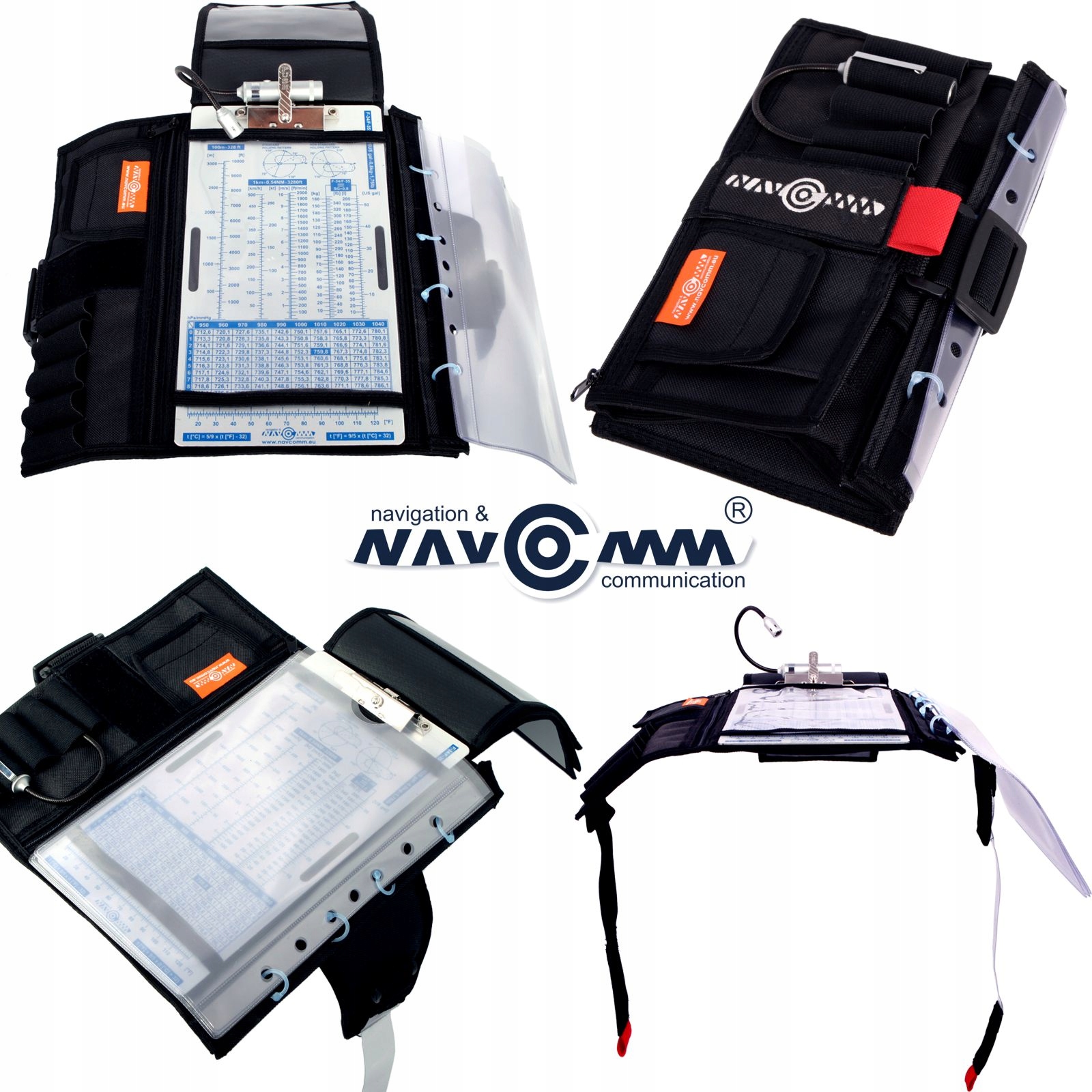 KOMPAKTOWY NAKOLANNIK LOTNICZY PILOTA - NAVCOMM Marka inna