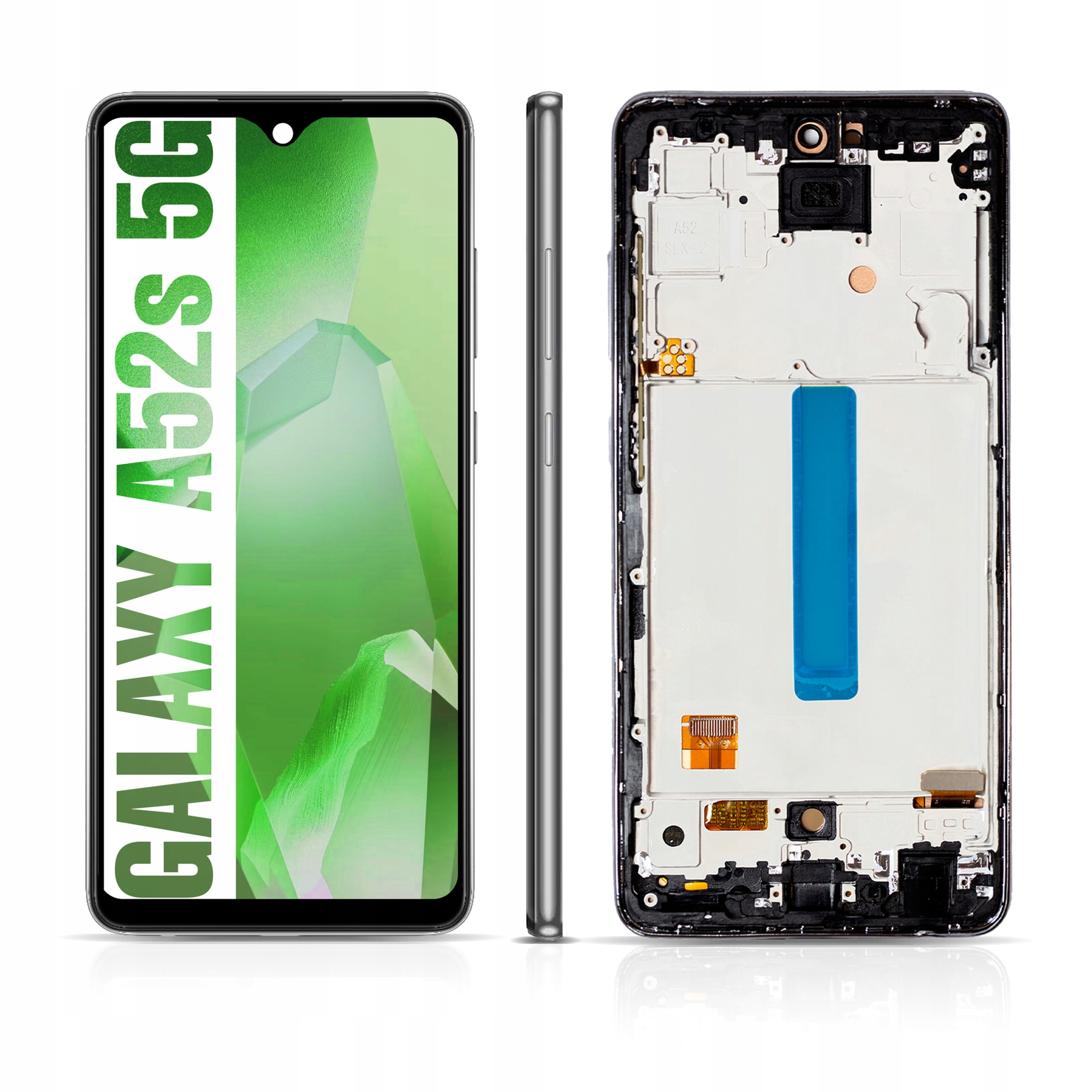 Displej pro Samsung Galaxy A52s 5G LCD Oled displej Rámeček SM-A528B