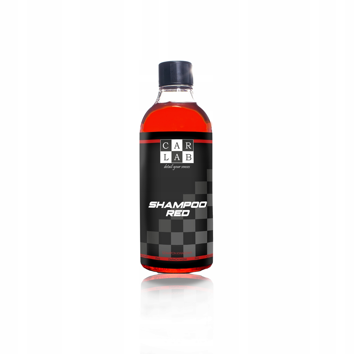 CARLAB Shampoo Red 0,5L Kwaśny Szampon Samochodowy Producent Carlab