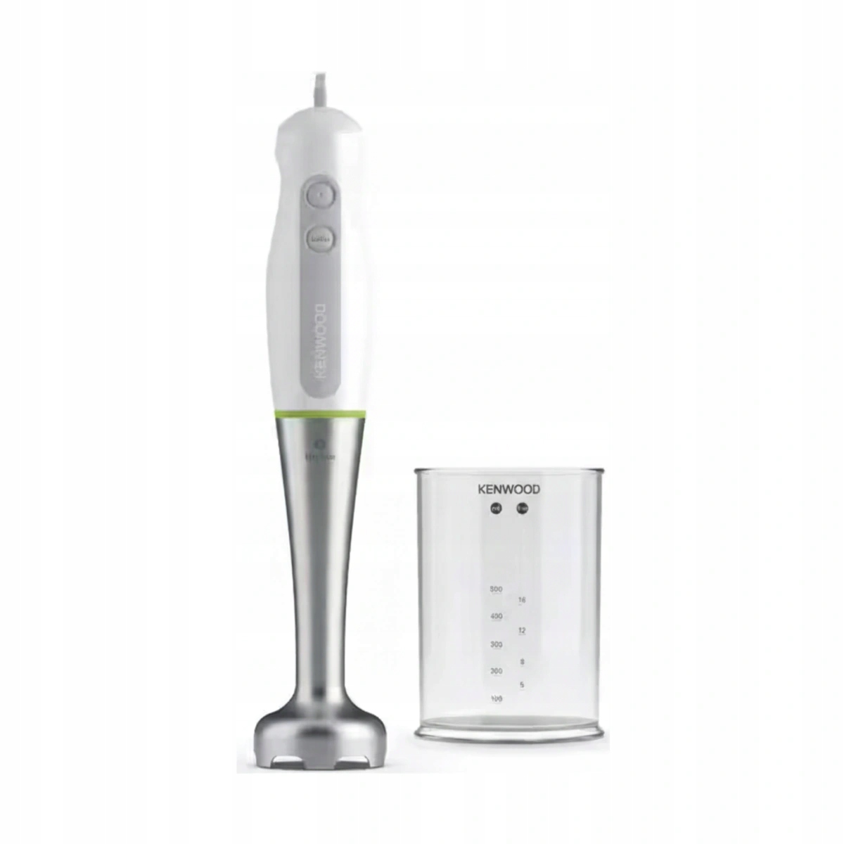 Kenwood Blender ręczny Triblade HDP106WG 600 W pojemnik z miarką