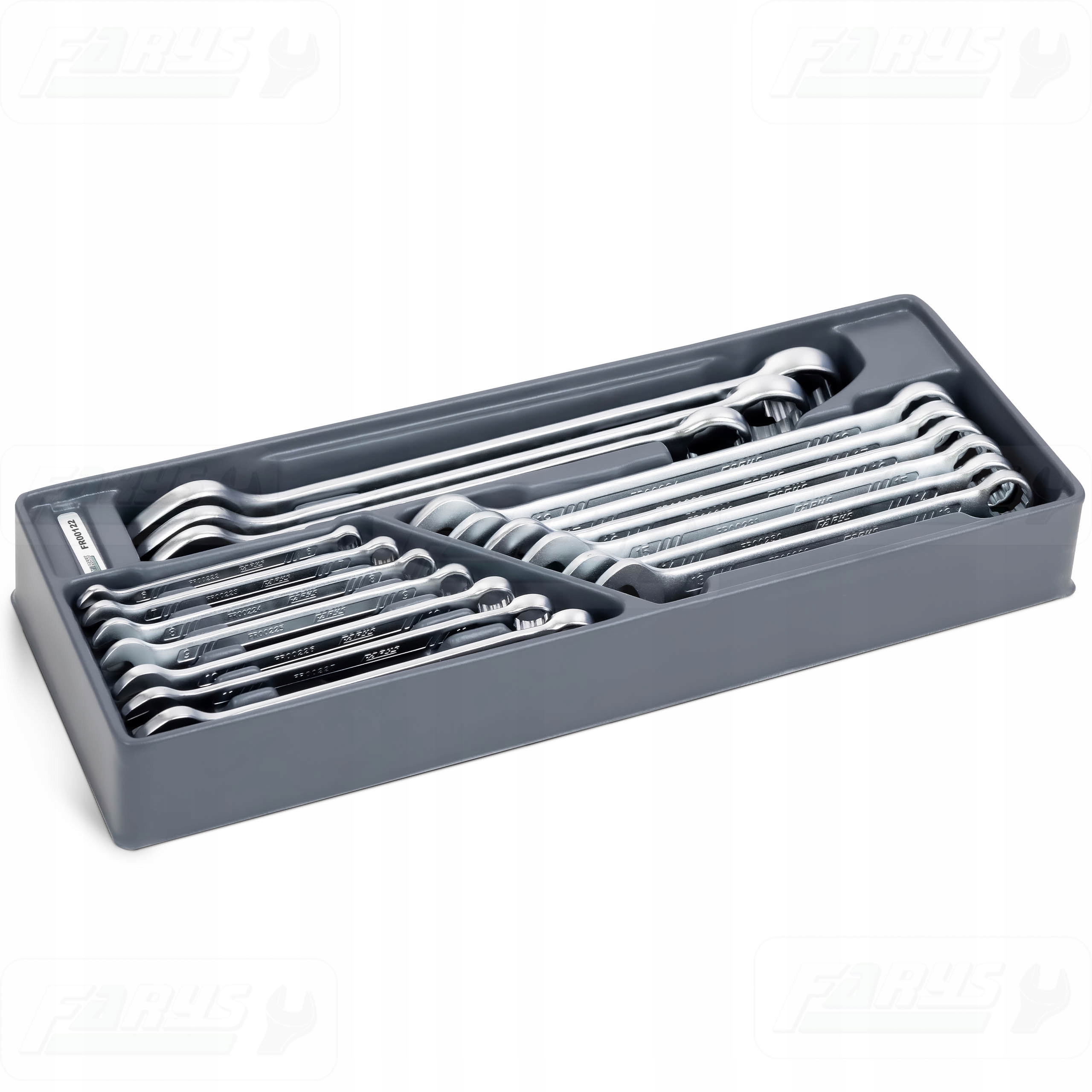 Sada očkoplochých klíčů 16 ks. Silných Profesionální pro skříňku vozíku