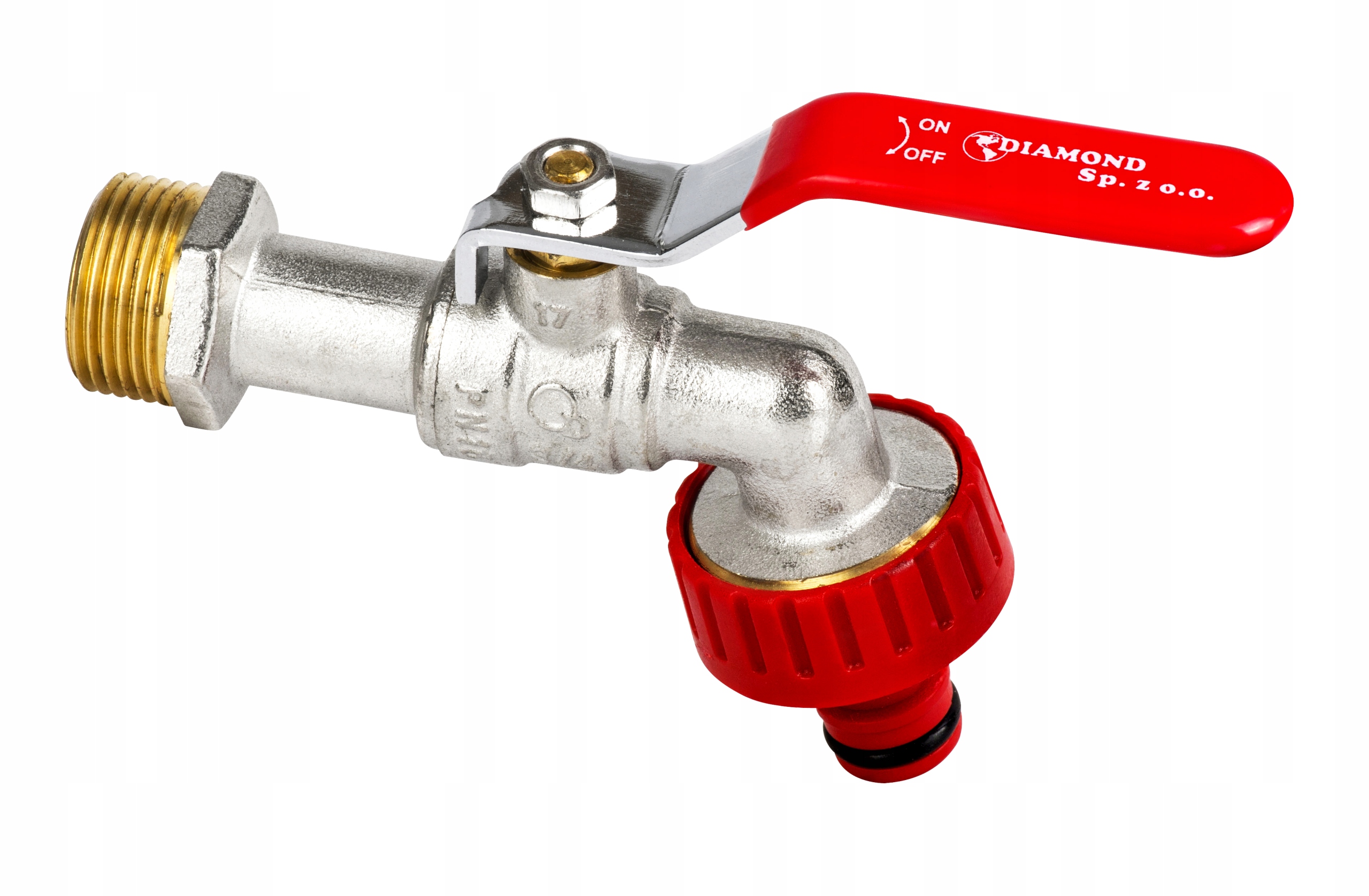 

Kran Czerpalny Zawór Kulowy Z Dławicą Ogrodowy 1/2