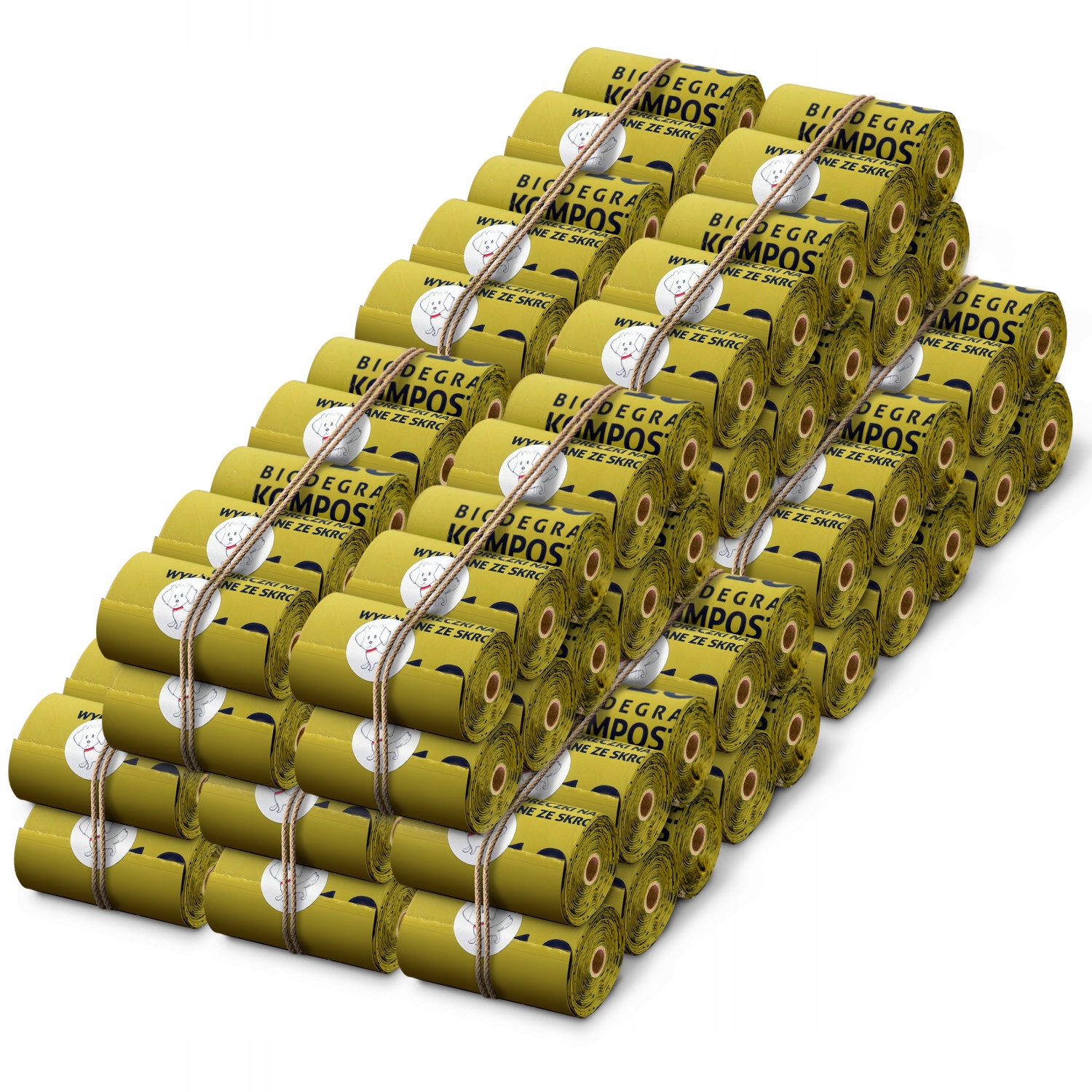 Levně Ekologické Sáčky Na Psí Exkrementy 1500 ks