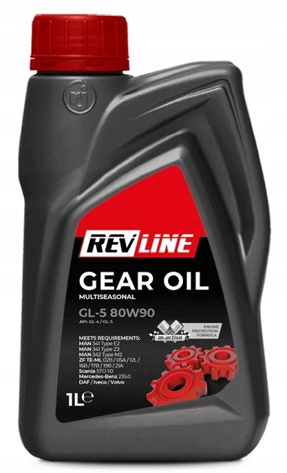Olej przekładniowy GEAR OIL (20L) 80W90 ,API GL-5, DAF, IVECO, MAN 341