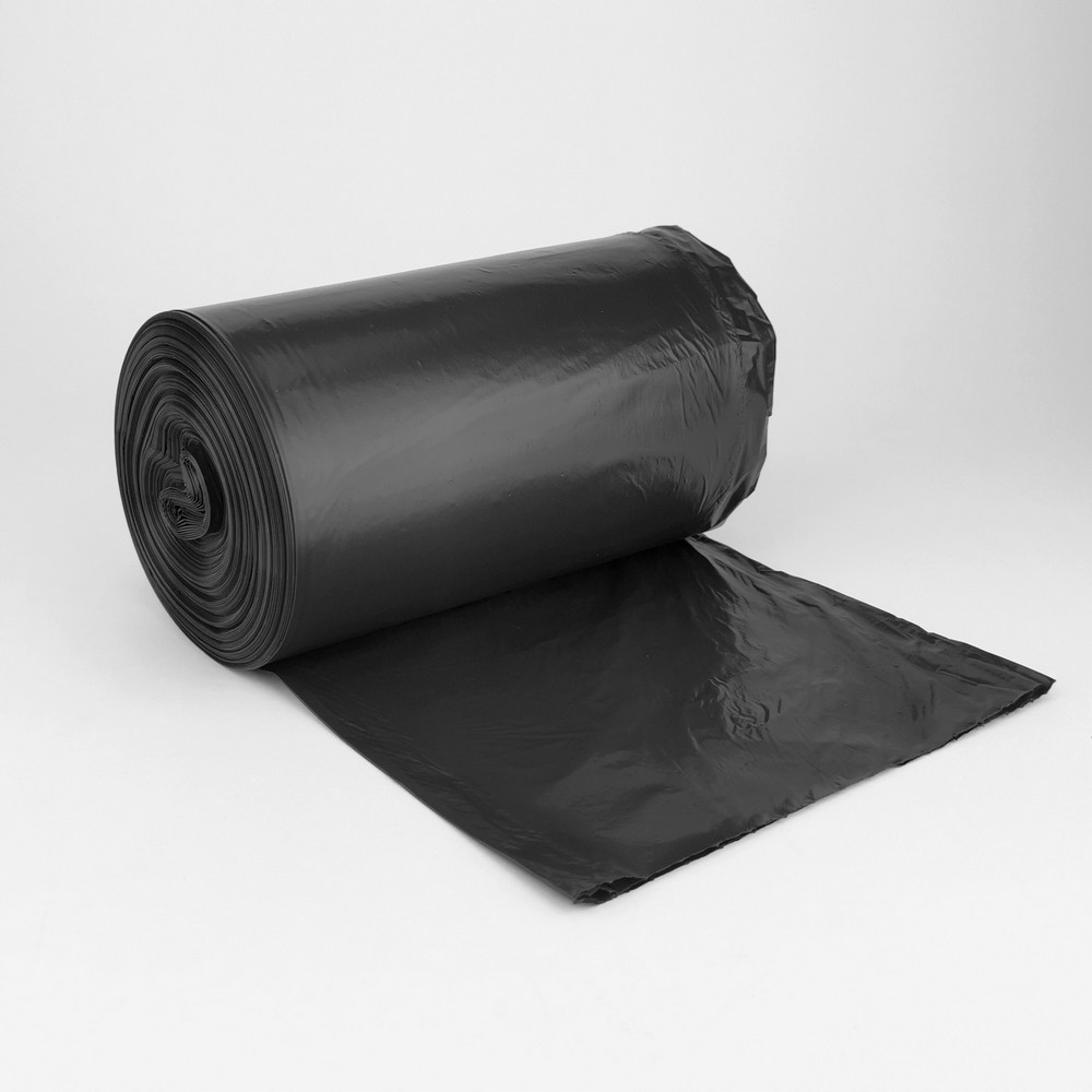 Vložky Do Koše Organizér Sáčky na odpadky 60l černé 50 Ks Sada Sáčků