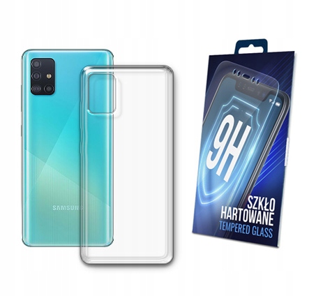 

Etui Silikonowe + Szkło do Samsung Galaxy A51