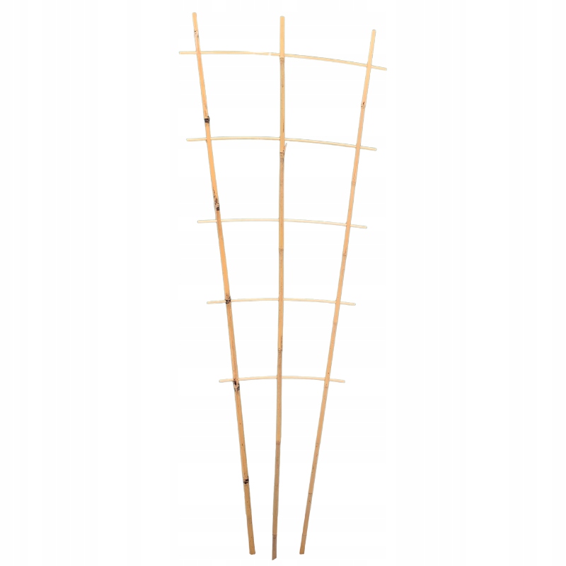 

Drabinka bambusowa podpora roślin potrójna 110cm
