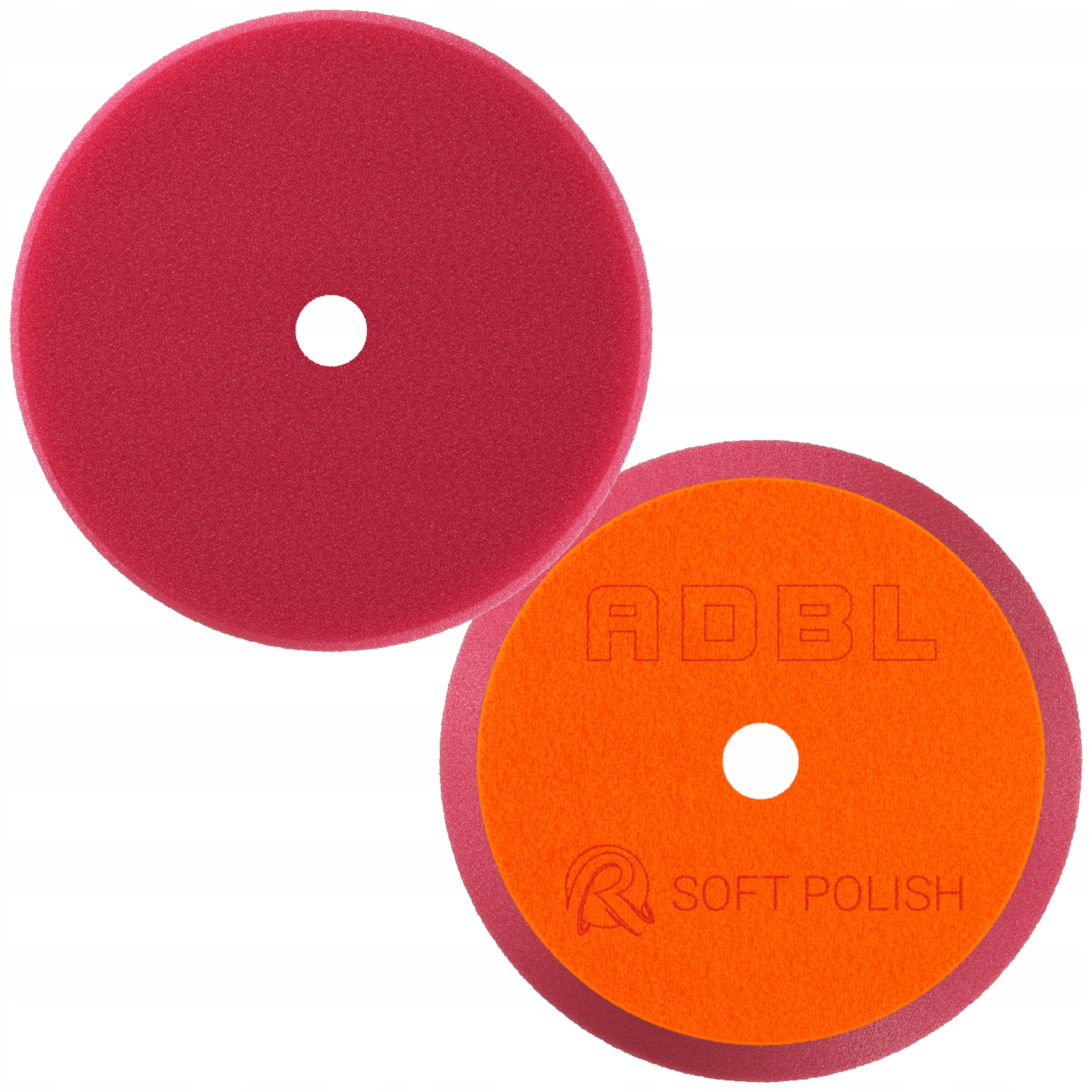Adbl Soft Polish 75mm Średnio Miękki Czerwony Pad Polerski Gąbka Polerska
