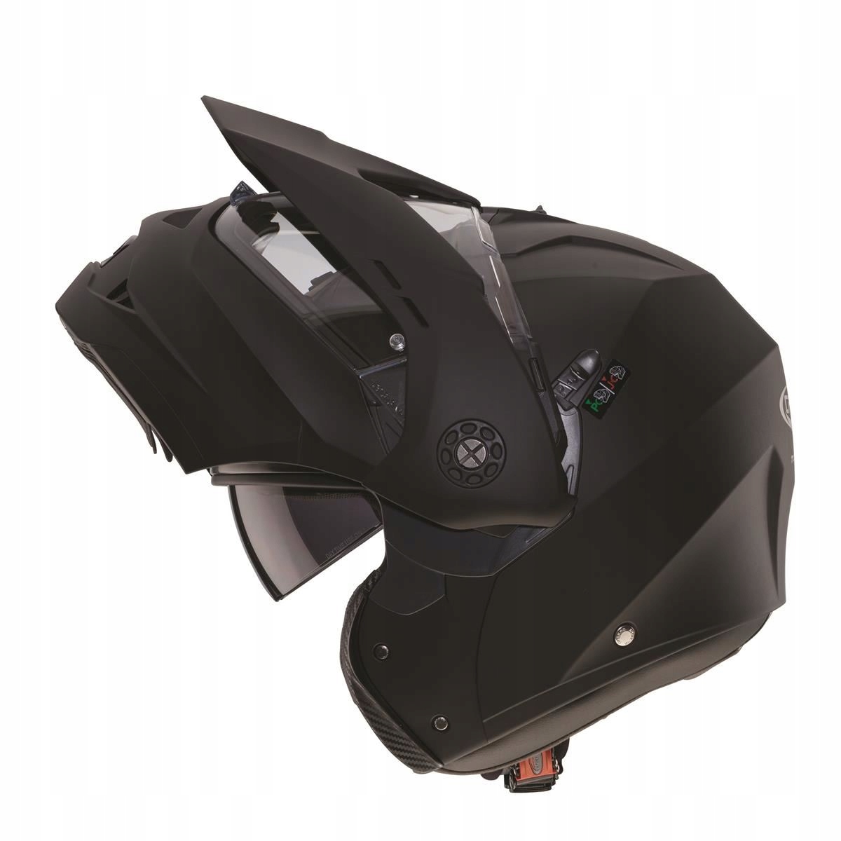 Caberg Kask Szczękowy Flip-up Enduro Model Tourmax (pinlock) Kolor Czarny