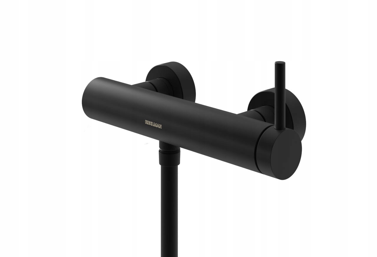 Nástenná sprchová batéria Kohlman Axel Black QW120AB