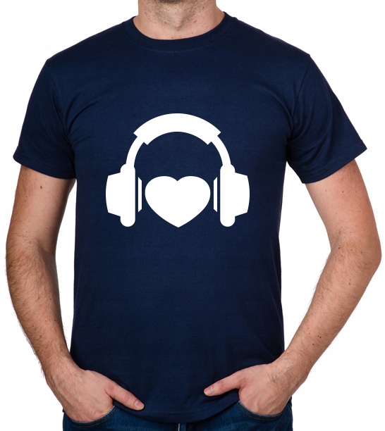 

koszulka I Love Music prezent