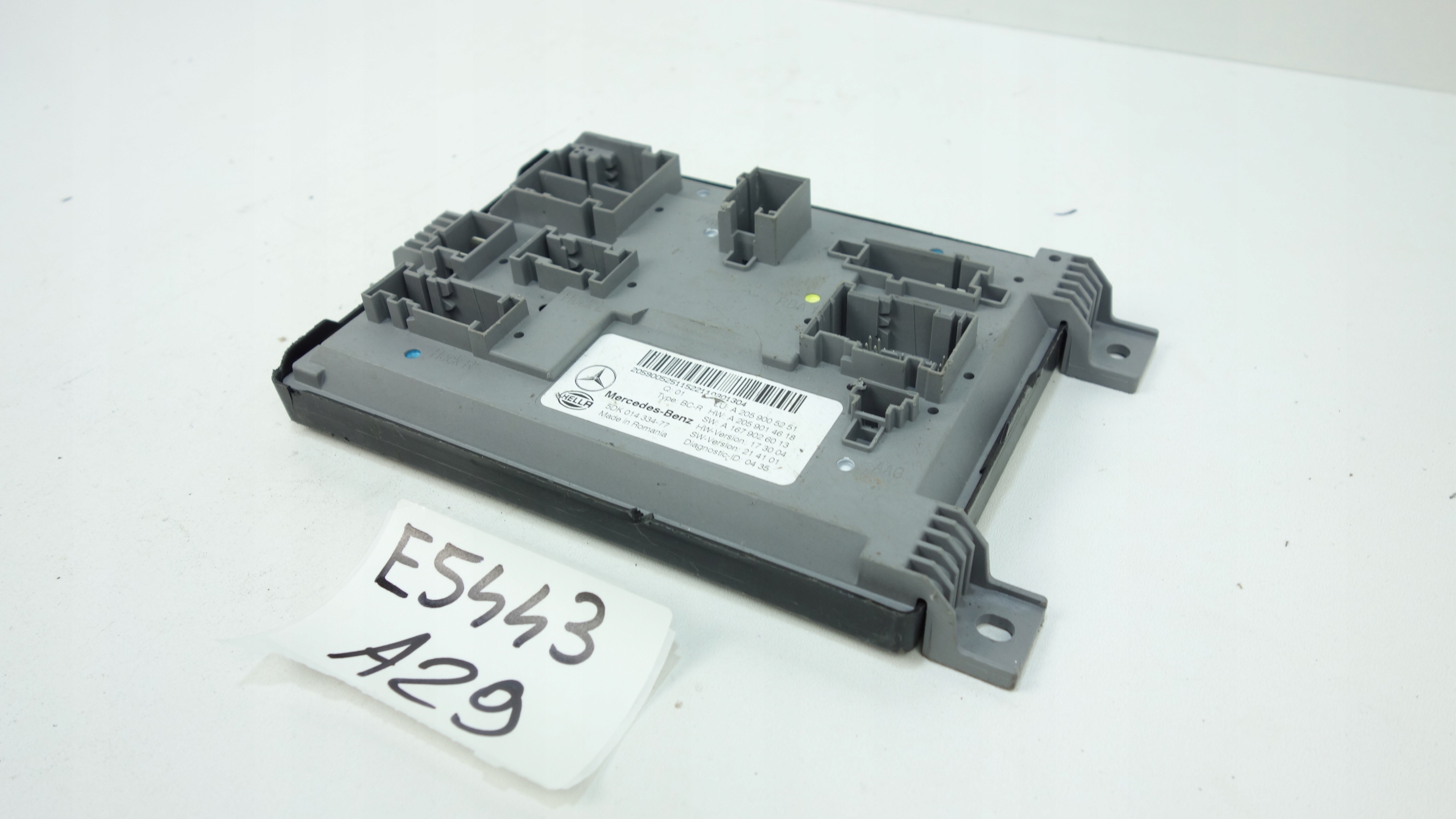 module control unit KOMFORTU SAM MERCEDES C W205 13-21 A2059005251