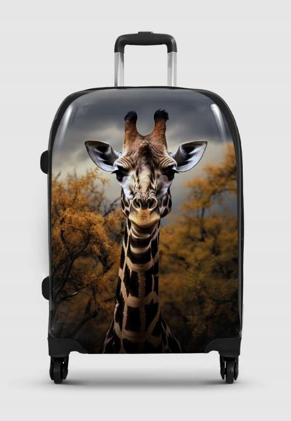 Kufr s portrétem Žirafy Tsa kolečka 360° r.M