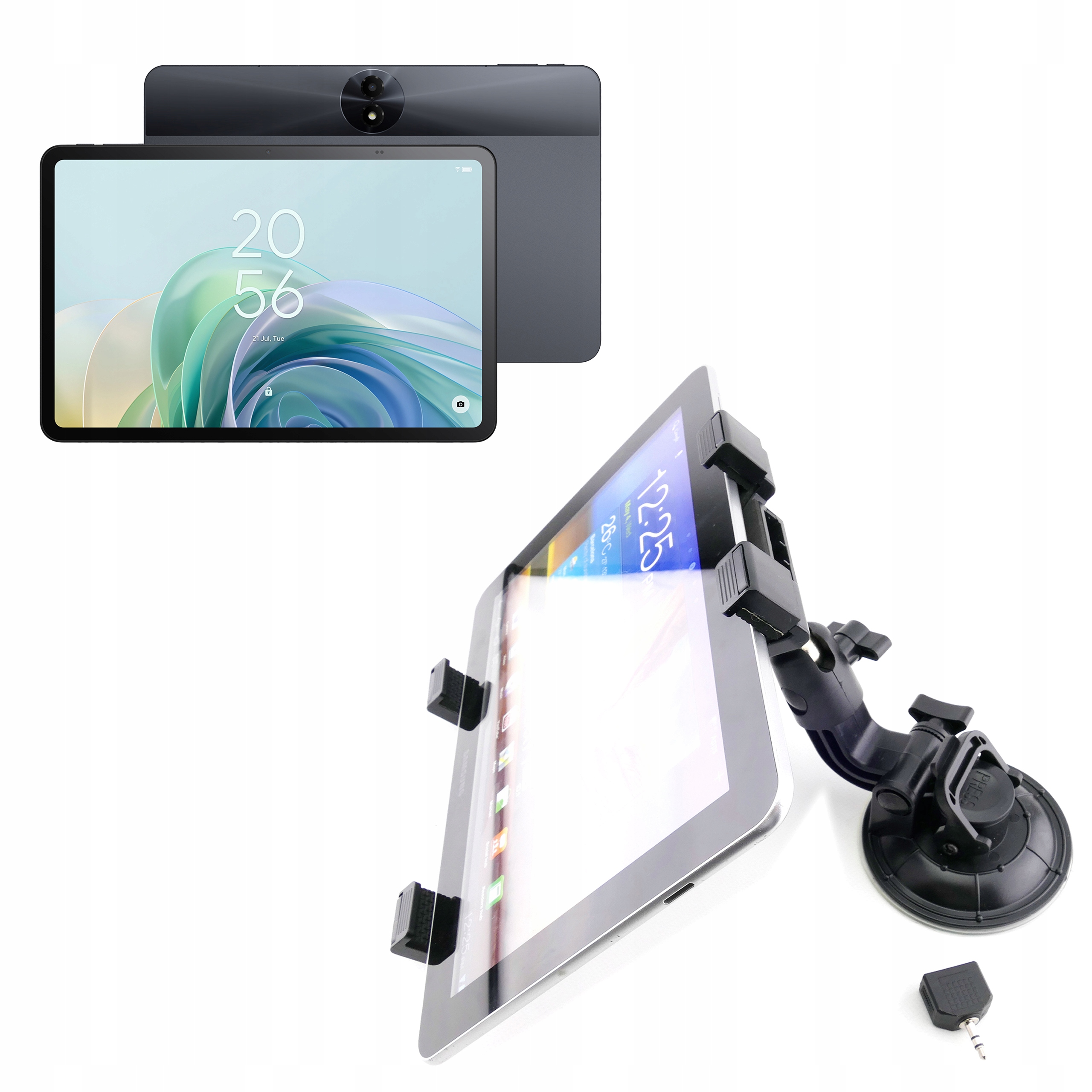 Uchwyt samochodowy na szybę auta Gps nawigacja dla tabletu Tcl Tab 11 Gen 2