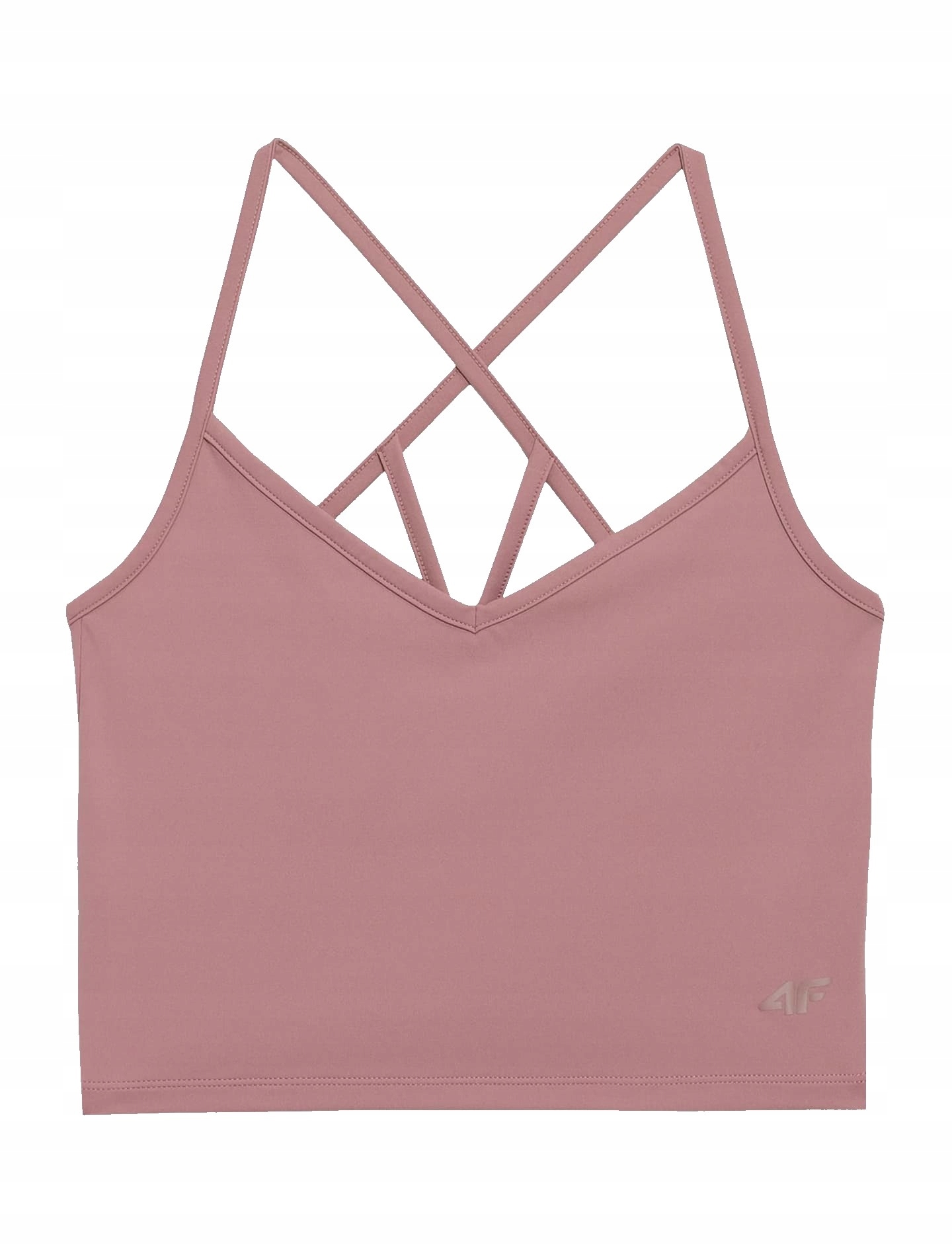 CROP TOP DO JOGI DAMSKI 4F TSD027 KORAL r. S